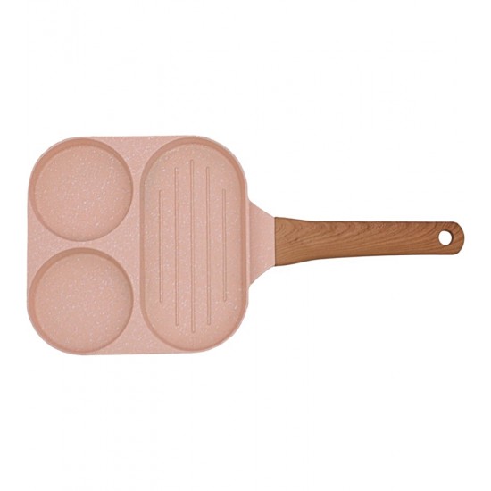 Frigideira 18cm Grill 3 Em1 Style Cook Quartzo